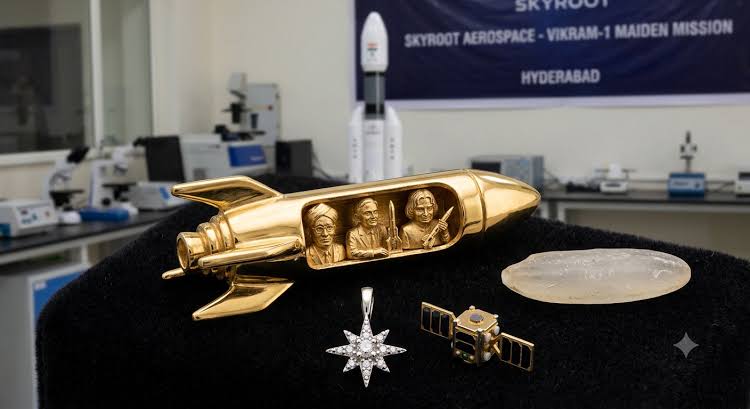 Vikram-1 to Carry Tiny Tributes to Indian Science Icons