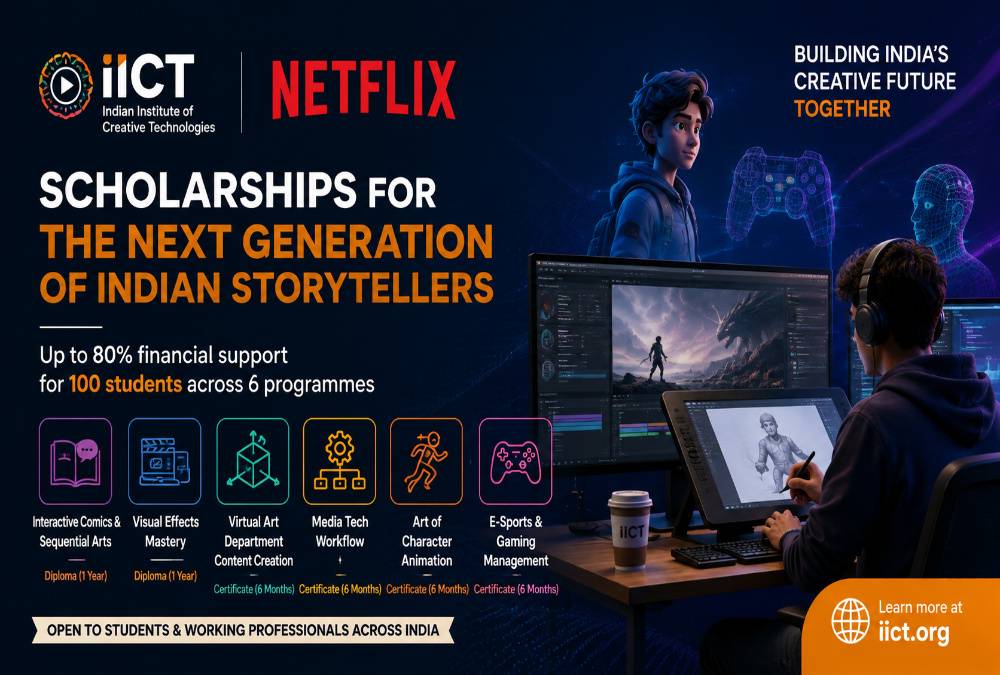 IICT, Netflix Offer Scholarships to 100 Creative-Tech Students