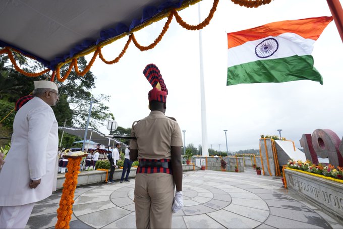 VP Radhakrishnan Launches Har Ghar Tiranga Campaign