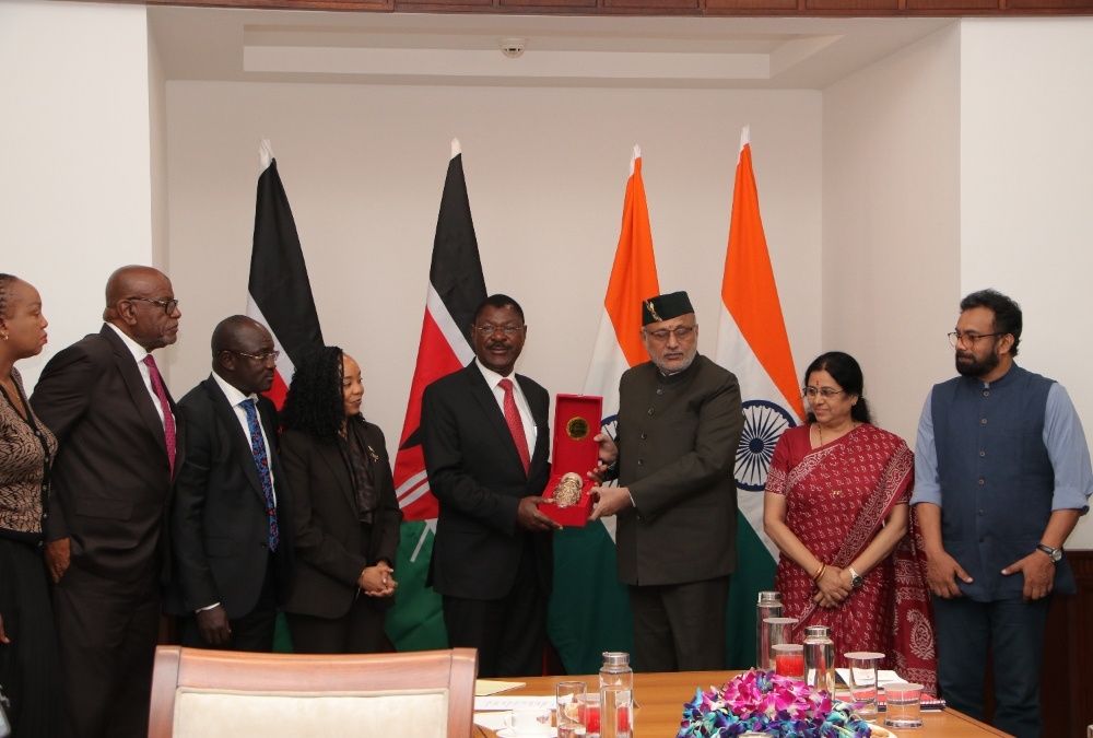 VP Radhakrishnan Meets Kenyan Parliamentary Delegation