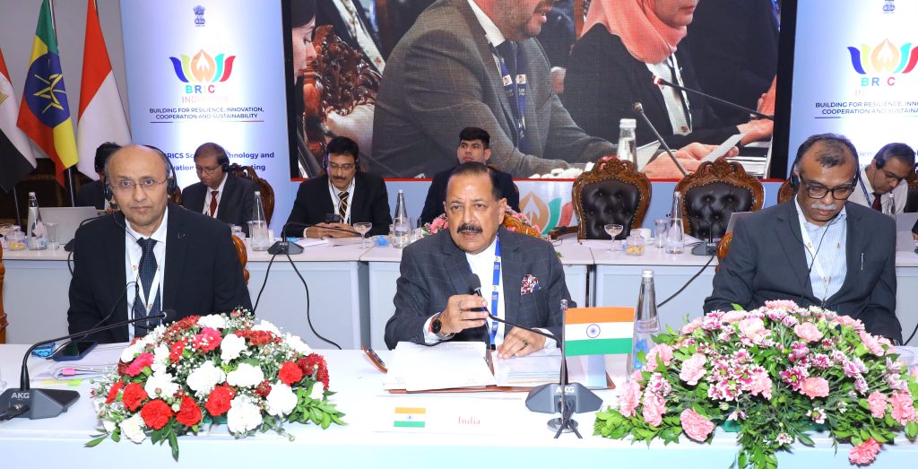 Jitendra Singh Calls for Stronger BRICS Science Collaboration