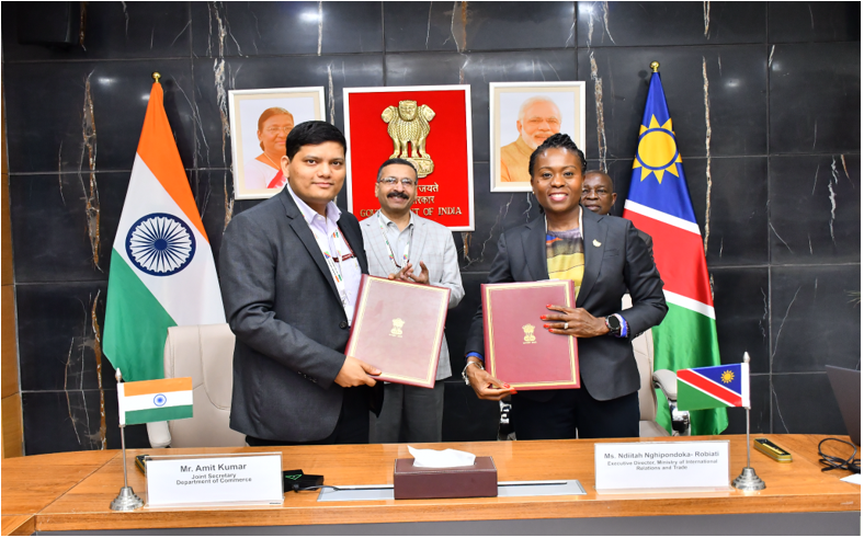 India-Namibia Trade Rises to $593 Million