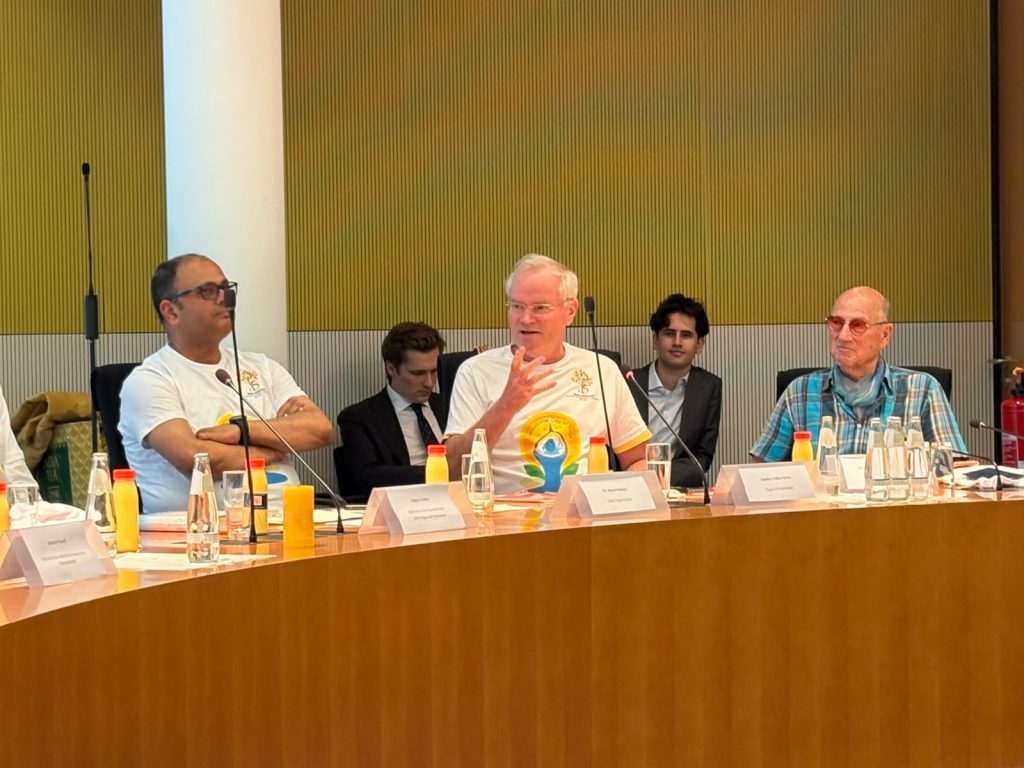 Yoga a Bridge Between India and Germany, says Sukadev Bretz at Bundestag