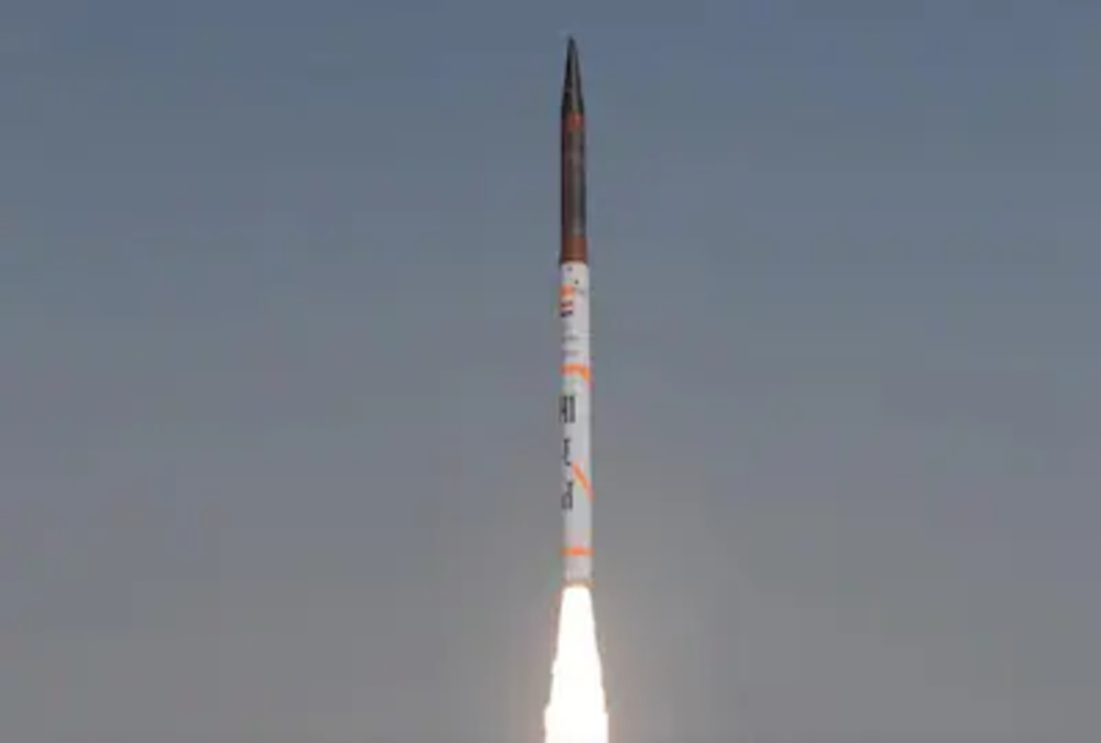India Successfully Test-Fires Agni-4 Ballistic Missile