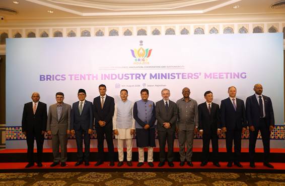 BRICS Industry Ministers Adopt Joint Declaration in Jaipur