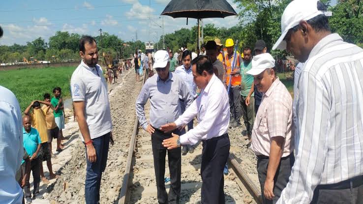NFR Restores Flood-Hit Rail Link in Assam