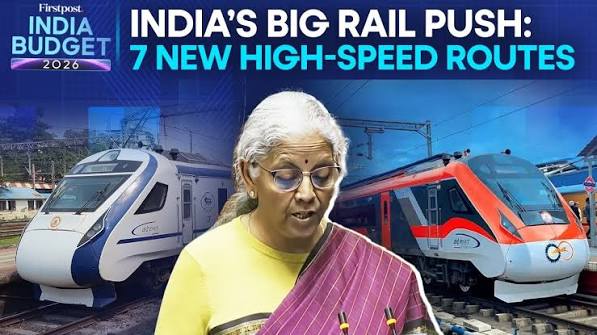 Budget Pushes High-Speed Rails Waterways for Better Connectivity