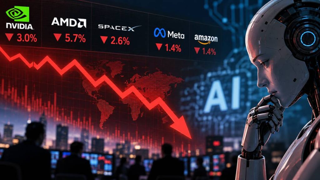 AI Stocks Tumble as Industry Leaders Urge Slowdown in Development