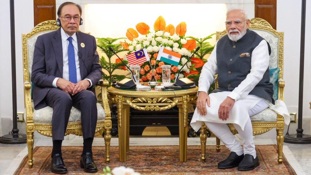 PM Modi, Malaysian PM Anwar Review India-Malaysia Ties