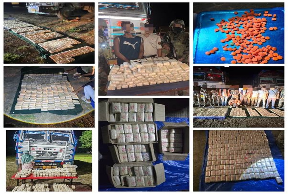 DRI Seizes 231.8 Kg Methamphetamine in Northeast
