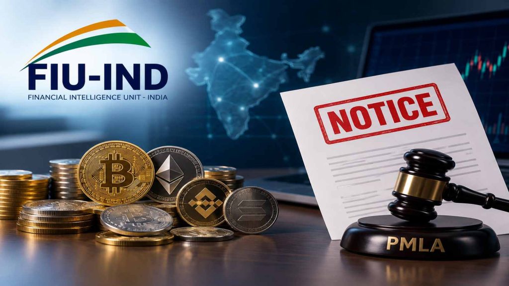FIU-IND Issues Notices to 15 Crypto Firms
