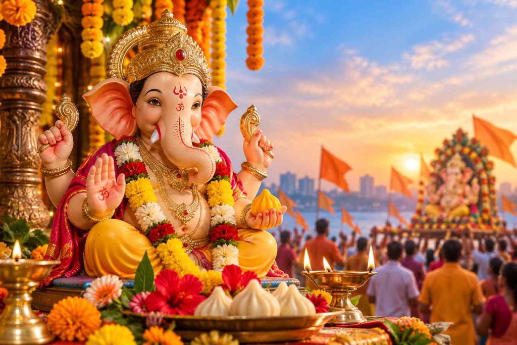 Ganesh Chaturthi Begins Across India with Devotion & Festivity