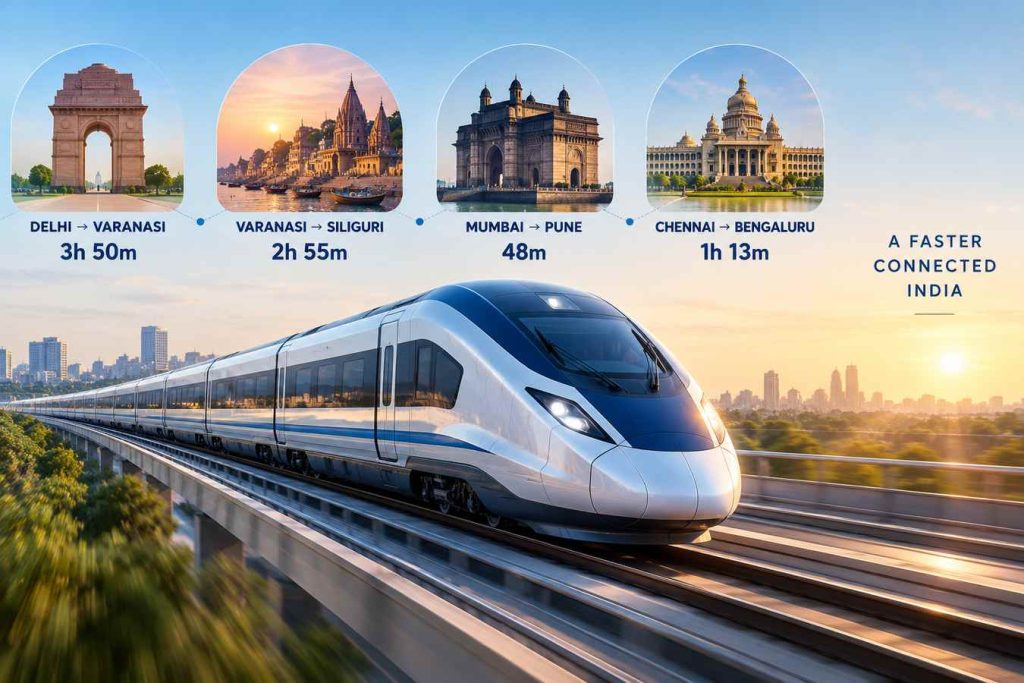 Delhi-Varanasi Rail Journey May Drop to 3h 50m