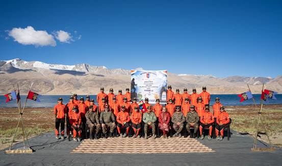 20 NCC Girl Cadets Complete Aparajita–Parang La Trek