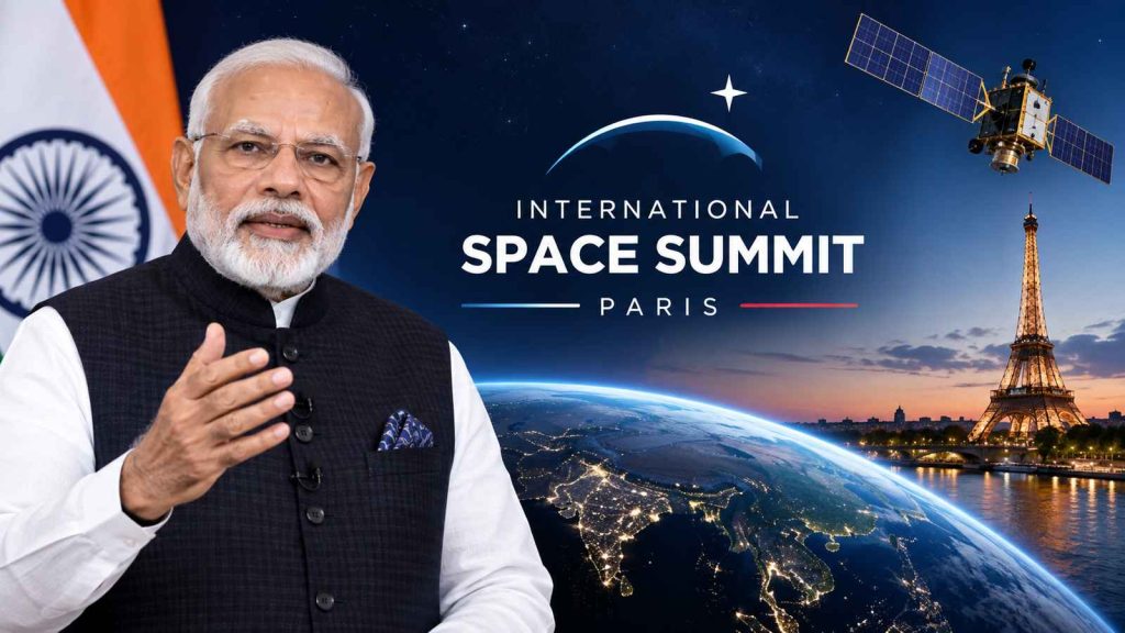 PM Modi Calls for Peaceful, Sustainable Space Cooperation