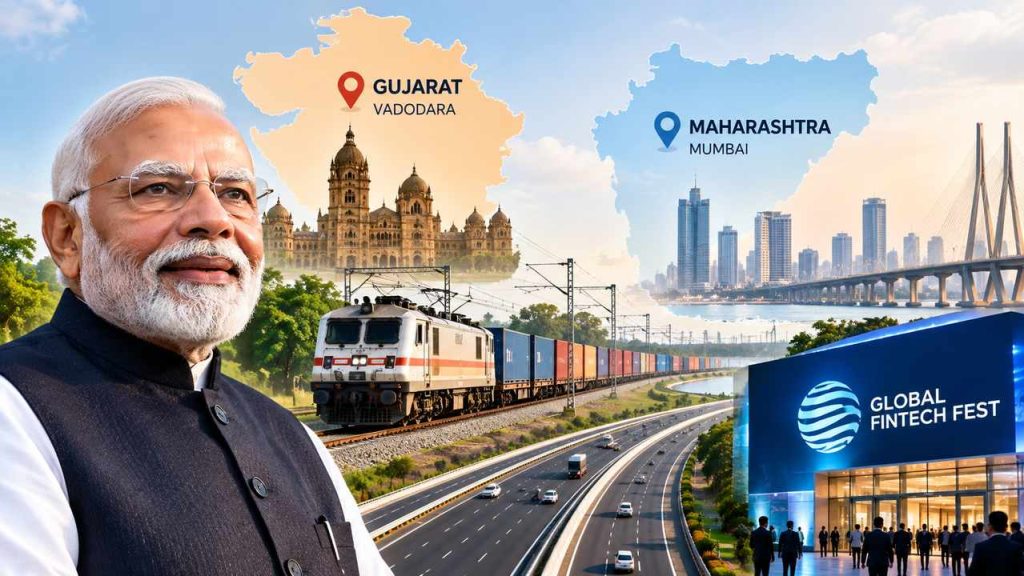 PM Modi to Visit Gujarat, Maharashtra on Sept 8