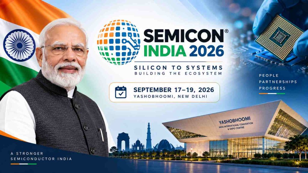 PM Modi to Inaugurate SEMICON India 2026 on September 17